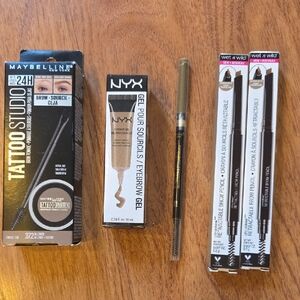 NEW Various Taupe/Blonde Eyebrow Products By Maybelline NYX Loreal & Wet N Wild